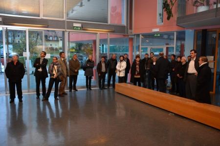 Pred kratkim so si energetsko sanacijo šole ogledali tudi člani Občinskega sveta 2